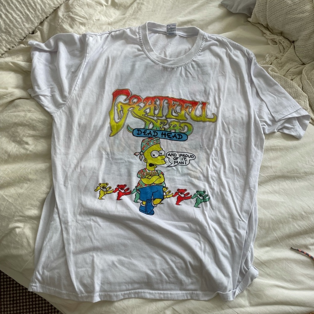 Grateful Dead x Simpsons shirt